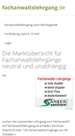 Mobile Screenshot of fachanwaltslehrgang.de